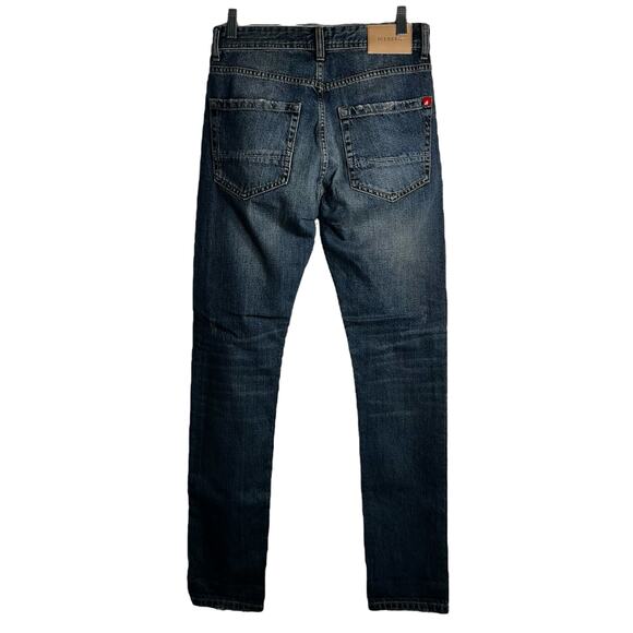 Iceberg Women’s Jeans Size 30 Distressed Slim Fit Mid Rise Blue Denim - Picture 3 of 10